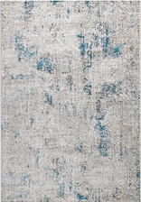 Ковер 38549A, 0,83*1,5, STAN, BLUE FLS / CREAM FLS